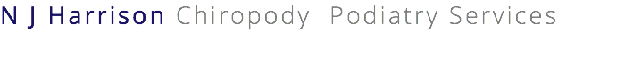 N J Harrison Chiropody Podiatry Services